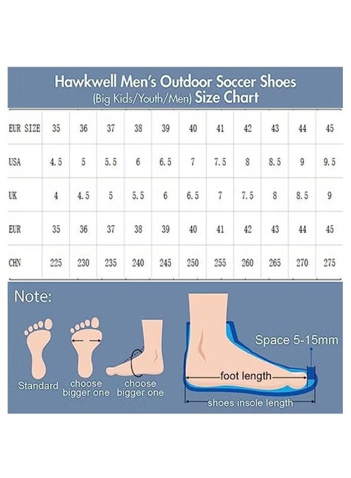 2024 New High Top Anti slip Football Shoes Outdoor Indoor Professional Youth Boys Football Shoes Unisex Football Cleats  - Image 5