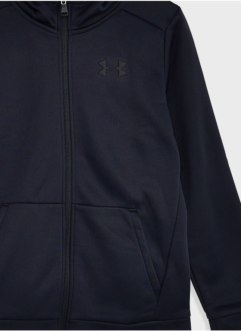 UNDER ARMOUR - Youth Fleece Hoodie - Image 1