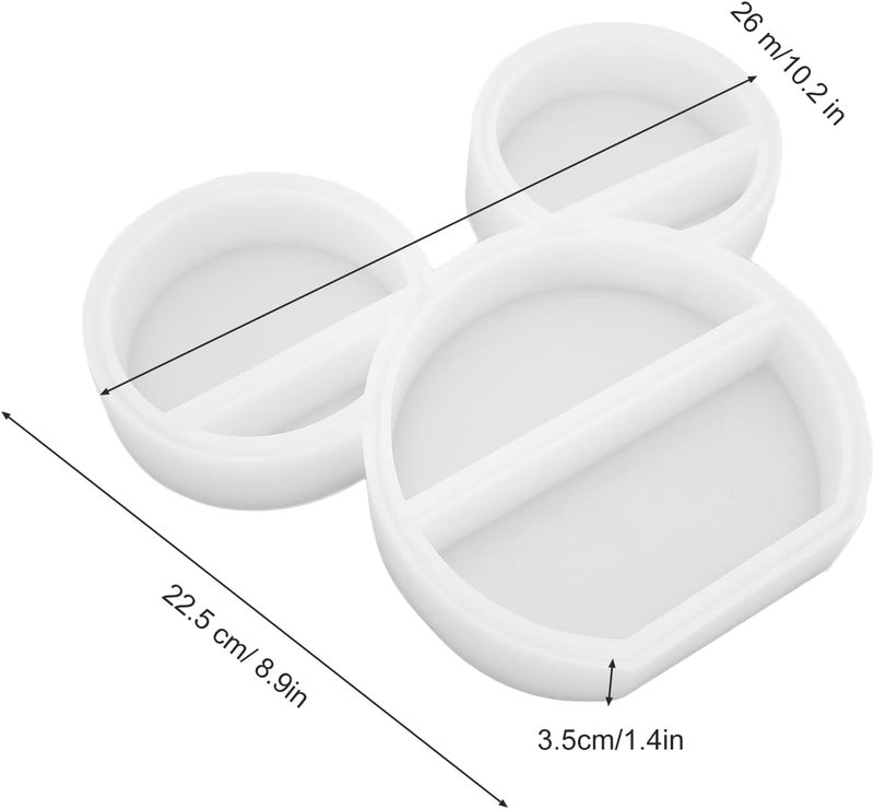 VINGVO Resin Jewelry Model, Resin Model Silicone Storage Box Silicone Model Flexible Silicone Resin Model Jewelry Box Model for Making Resin Model - Image 5