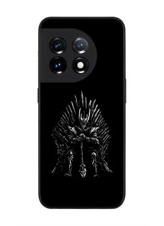 Rugged Black edge case for OnePlus 11R 5G / OnePlus Ace 2 Slim fit Soft Case Flexible Rubber Edges Anti Drop TPU Gel Thin Cover - GOT One Throne