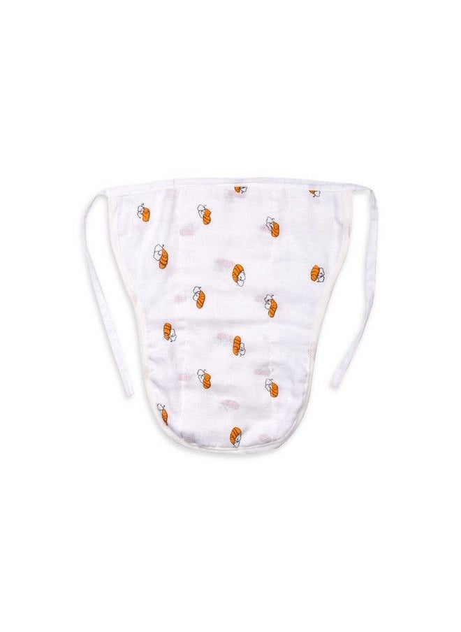 MOM'S HOME - Baby Muslin 6 Layer Nappies Combo Watermelon Icecream Bee Pack Of 3 (612 Months) - Image 1