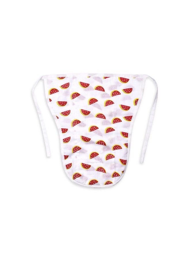 MOM'S HOME - Baby Muslin 6 Layer Nappies Combo Watermelon Icecream Bee Pack Of 3 (612 Months) - Image 1