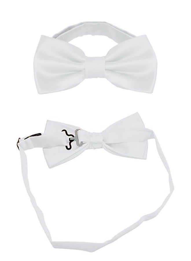 HAWAWA 6 Pack Men's Pre-Tied Bow Ties Tuxedo Bowtie Adjustable Classic Formal Neck Bowtie for Wedding Party - Image 2