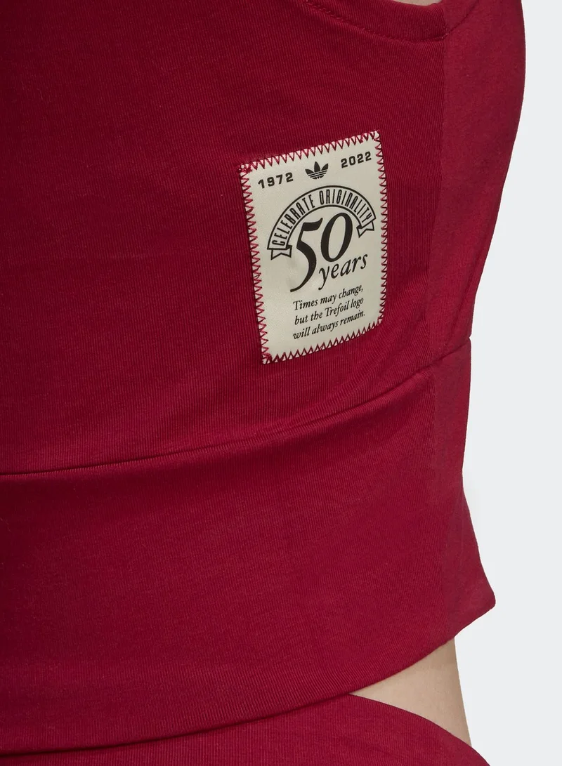 adidas Originals Cropped Bodycon Top