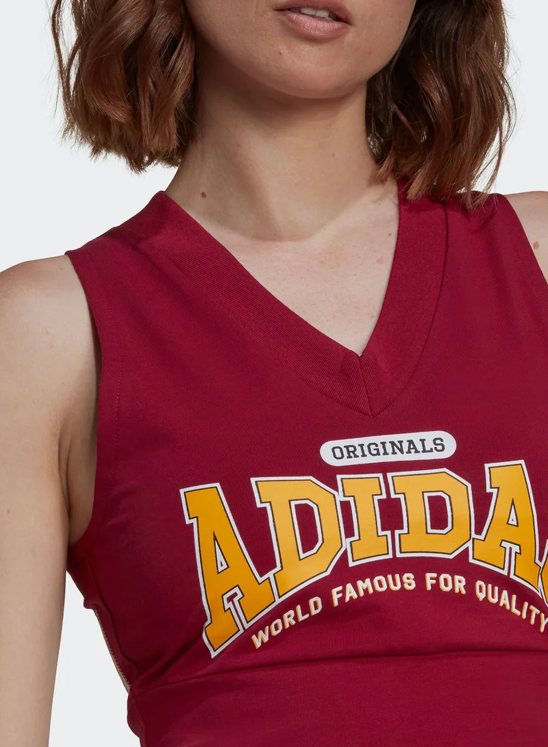 adidas Originals Cropped Bodycon Top