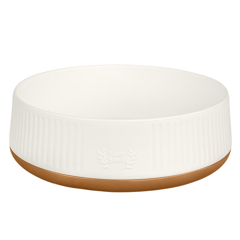 Harry Barker Small Modern Dog Bowls, 2-Pack Eco-Friendly Plastic Pet Food & Water Bowls, Non-Slip Base, Dishwasher Safe, BPA-Free, Neutral Design - Image 5