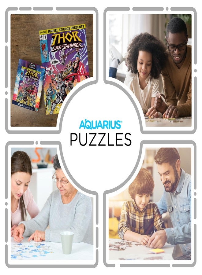 Aquarius Marvel Thor (500 Piece Jigsaw Puzzle) - Glare Free - Precision Fit - Officially Licensed Marvel Comics Merchandise & Collectibles - 14x19 Inches - Image 4