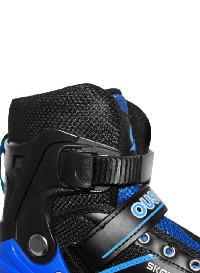 Adjustable Roller Skates - Full Soft Skates for Children and Students - Inline Skates with 4 Size Adjustment - Full Flash Set Included - Image 2