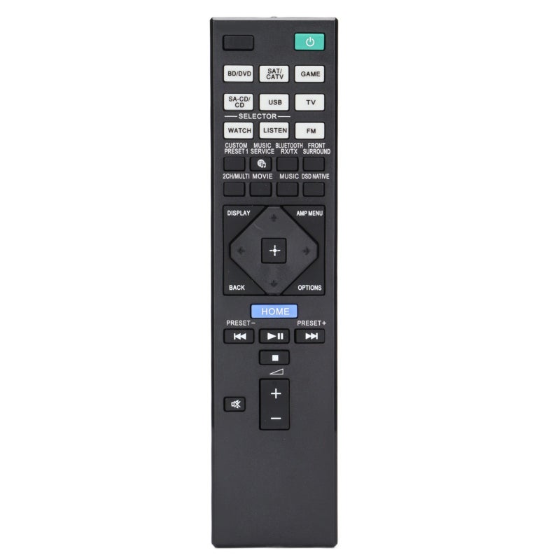 AVR Remote Control Replacement for Sony AVR STR-ZA810ES STR-DN1080 - No Need Of Pairing Simple Operation - Sensitive Buttons Replacement for Home Audio System - Image 1