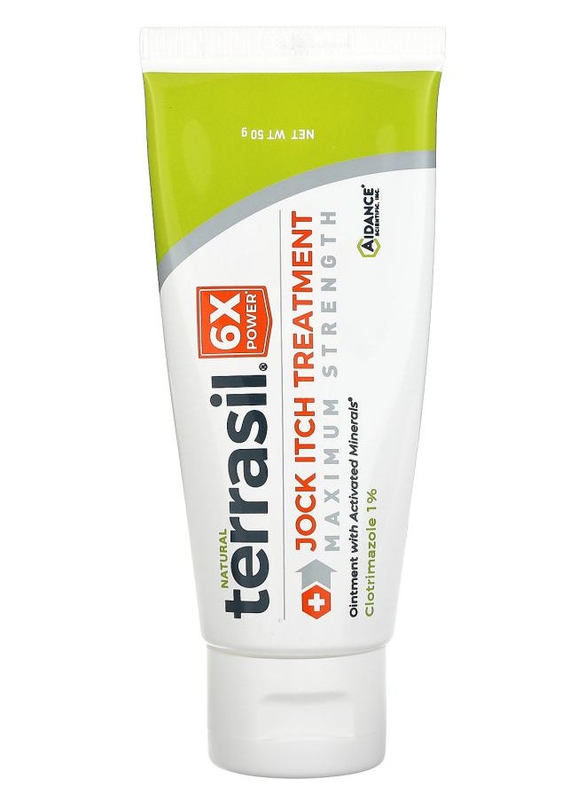 Terrasil Jock Itch Treatment Maximum Strength 50 g 