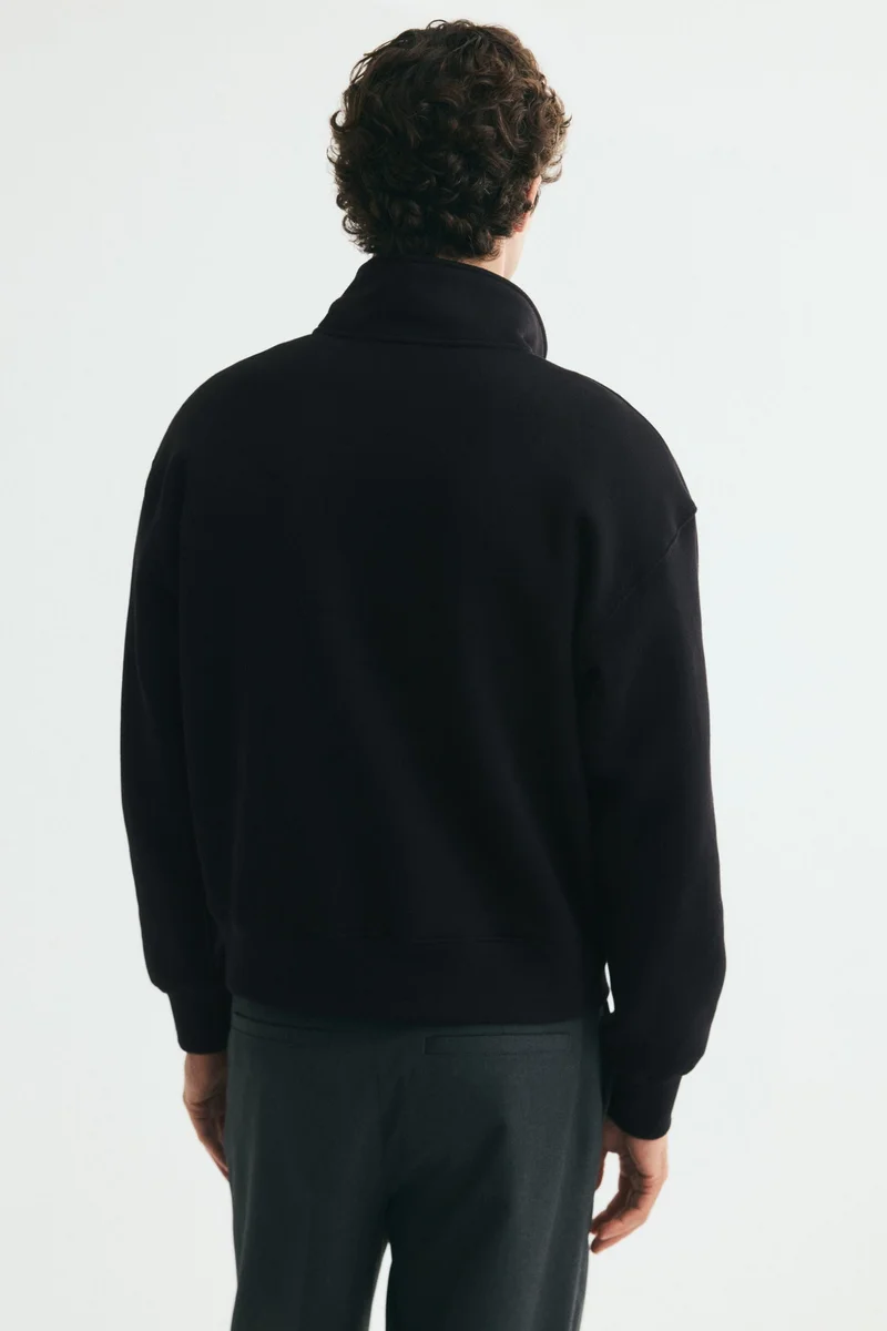 H&M  Relaxed Fit Zip-top sweatshirt for Men | Best Price UAE