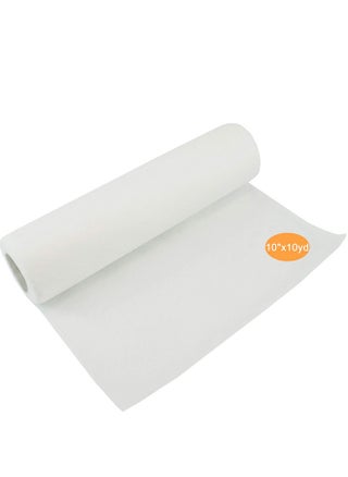 Wash Away Water Soluble Machine Embroidery Stabilizer Backing & Topping 10" X 10 Yd Roll Light Weight Cut Into Variable Sizes For Machine Embroidery And Hand Sewing - pzsku/Z0243E6C9EB3E4B1AF5B4Z/45/_/1724479231/1edbd730-4606-46ae-a22c-57b3df5245d8