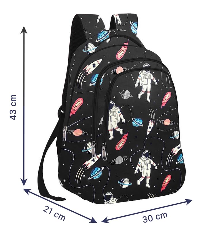 Frantic Printed 20 L School Backpack/Kids School Bag Class 1 to 5 For School Going Boys & Girls - Image 3