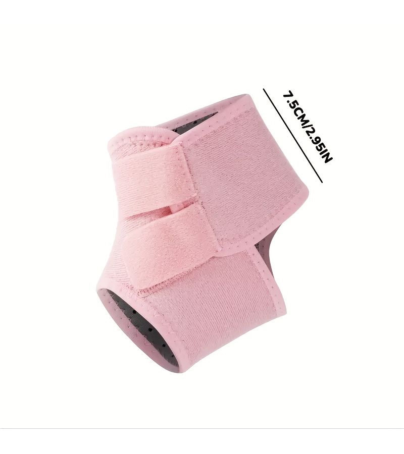 Set Of 2 Adjustable Ankle Supports For Compression Breathability And Sweat Wicking With Dual Fasteners For Stability Ideal For Running Hiking And Fitness Black - Image 4