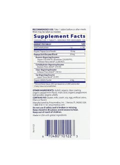 ENZYMEDICA Enzymedica, Papaya Gold, Papaya Mint, 120 Tablets  - Image 2