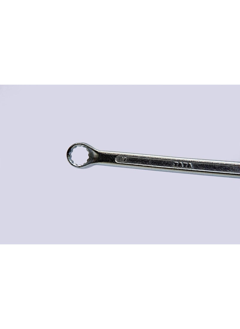 AGRICO AGRICO TATA Chrome Vanadium Steel Ring Spanner SetTool Kit Multipurpose Home Use and Professional Spanners Corrosion Resistant Chrome Plating Ring Spanners Set of 8  - Image 5