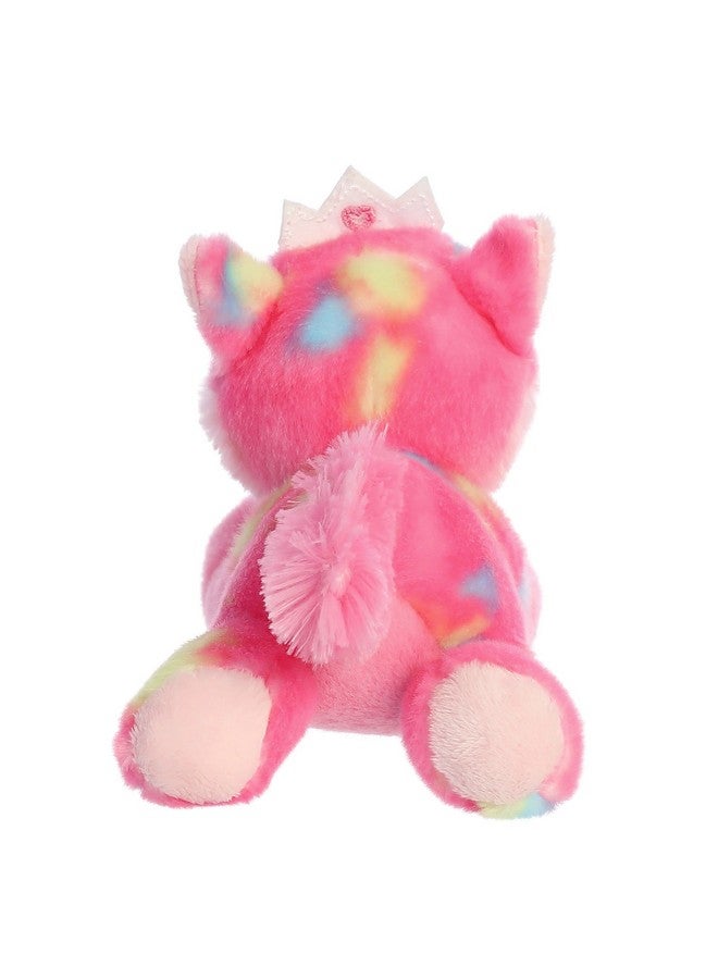 Aurora® Vibrant Bright Fancies™ Princess Frutti Kitty™ Stuffed Animal - Eye-Catching Fun - Delightful Cuddles - Pink 7 Inches - Image 4