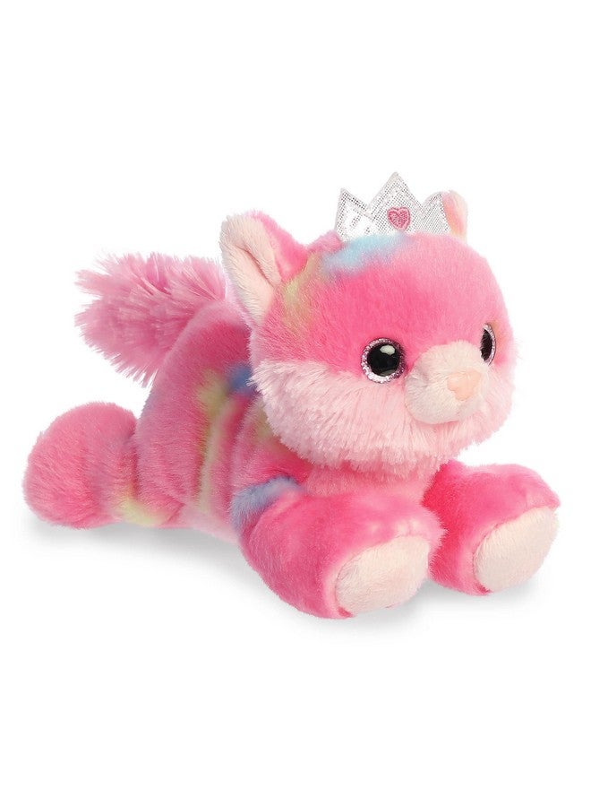Aurora® Vibrant Bright Fancies™ Princess Frutti Kitty™ Stuffed Animal - Eye-Catching Fun - Delightful Cuddles - Pink 7 Inches - Image 1