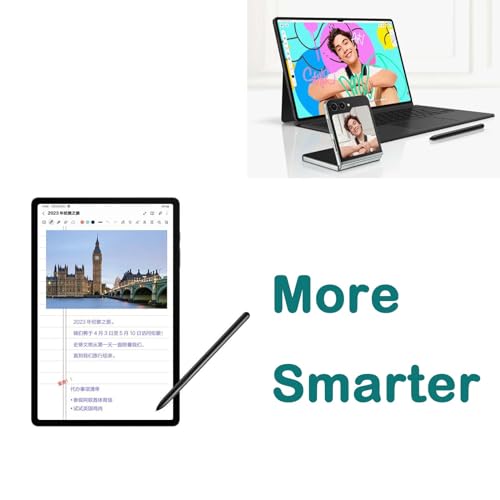 CaoXiong Tab S9 Stylus Pen with Bluetooth for Samsung Galaxy Tab S9 Relacement Pen for Samsung,TabS9 Plus,Tab S9 Ultra S Pen,Tab S9+,Tab S9 Ultra,Tab S9 S Pen(Black) - Image 3