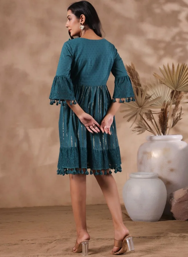 ISHIN Empire Waist Dress