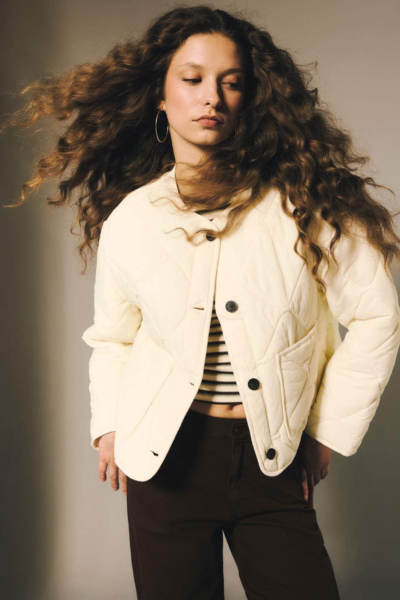 DeFacto Oversize Fit Puffer Jacket - Image 1