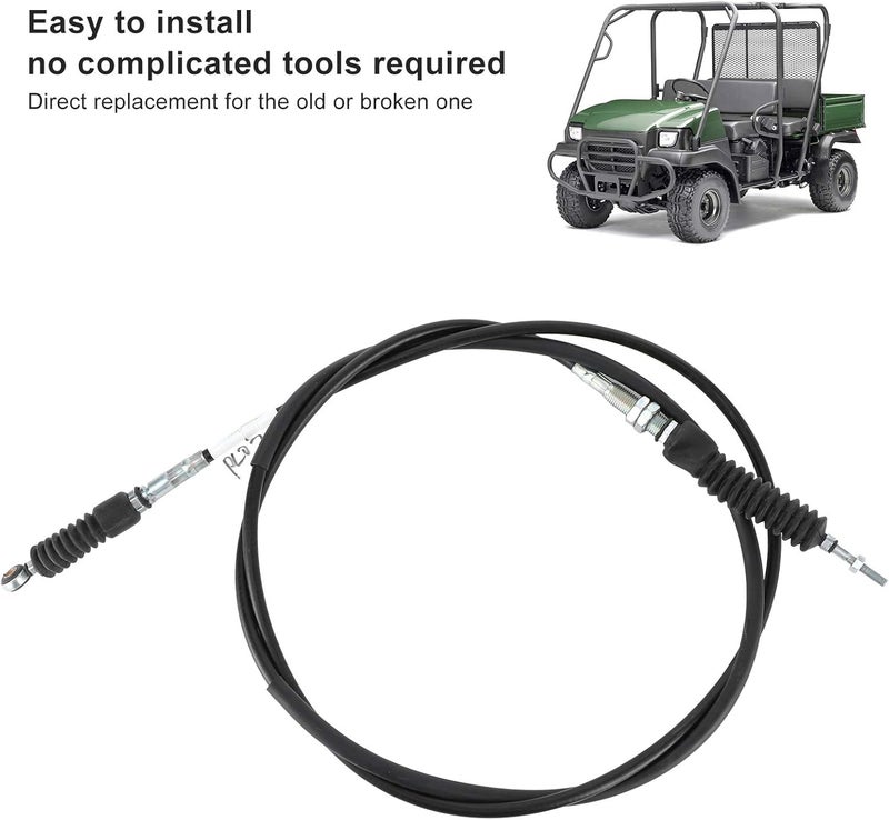 استبدال كابل التغيير (Shift Cable Replacement): كابل التغيير بطول 101 بوصة، نوع 54010-1124، مخصص للموديلات MULE 3010 و4010. - Image 2