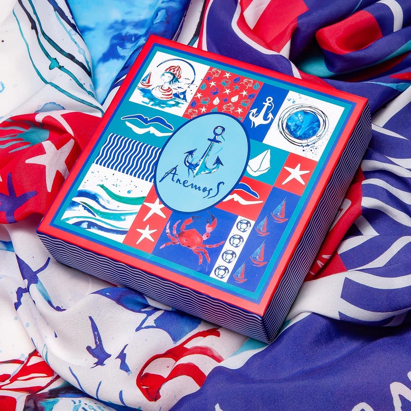 Anemoss Women’s Beachwear Pareo, 120x140cm, Swimwear Cover Up, Sarong Wrap for Women, Bathing Suit Skirt, Long Size Beach Scarf, Colorful Print - Image 5