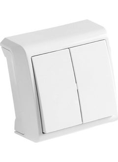Viko Vera Surface Mounted Double Switch Commitator 