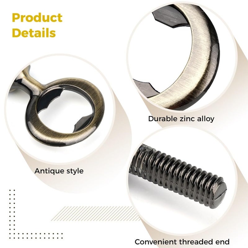 Zinc Alloy 20 Piece Metal Bottle Opener Set For DIY Projects - Image 5