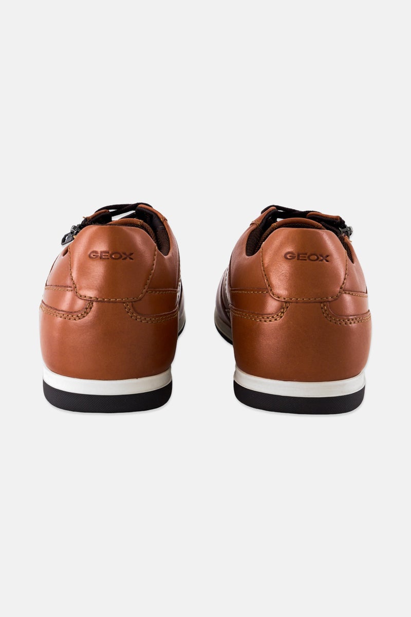 GEOX Men U Renan Lace Up Casual Shoes, Brown  - Image 2