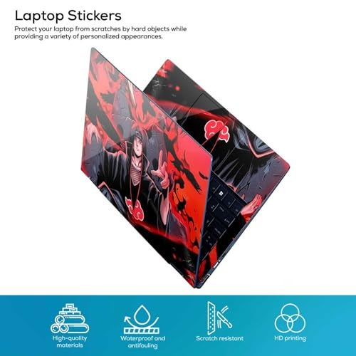 Inkykart DSGN 92 Full Body Laptop Skin Bubble-Free| Laminated| Removable| HD Quality Sticker for Laptops Upto 15.6 Inches Compatible with Hp/Dell/Acer/Lenovo/Asus etc. - Image 2