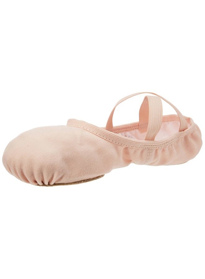 Bloch Dance Women's Performa Stretch Canvas Split Sole Ballet Shoe/Slipper, Theatrical Pink, 8 Wide, 39 EU Wide - Image 1