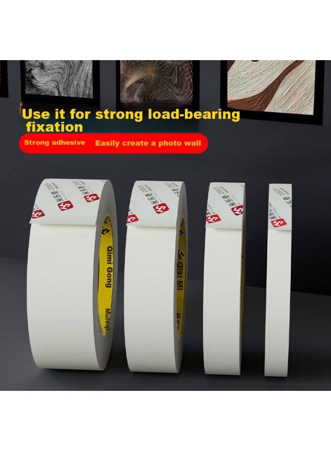Miloch Milike 2081Pe Double-Sided Tape, Strong Adhesive, Foam Double-Sided Tape, For Home And Office Use, [1Mm Thick] - 18Mm Wide * 5 Meters Long - 2 Rolls - Image 2