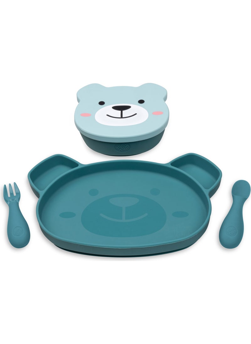 TUM TUM Silicone Nutrition Set Boris Bear (5 Pieces)  - Image 1