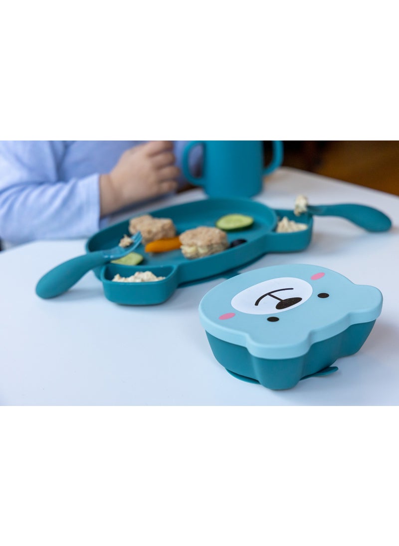 TUM TUM Silicone Nutrition Set Boris Bear (5 Pieces)  - Image 4