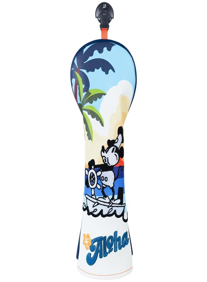 LZFAN Golf Club Head Cover Golf Head Cover Driver Headcover Fairway Wood Headcover Hybrid Club Head Cover AIOHA Blue - Image 1