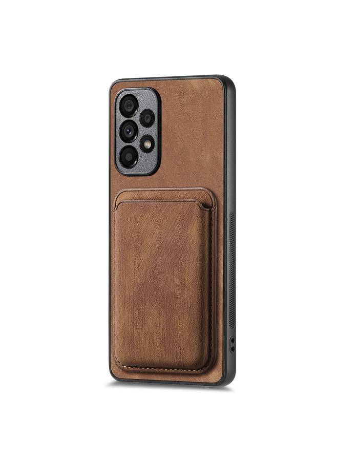 S-TOP Case For Samsung Galaxy A71 5G Retro Leather Card Bag Magnetic Phone Case - Image 2