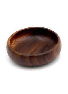 Antique Museum WOODEN HANDMADE-SALAD BOWL-SMALL- 12X3CM PLP107A  - Image 1