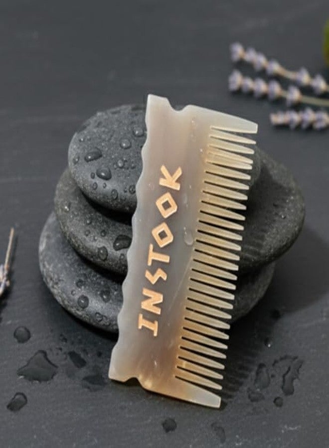 YD Designs Natural Horn Comb Of Hair/Health Care Hair Comb Hairdressing Comb (dimension 19 X 4 cm) - Image 1