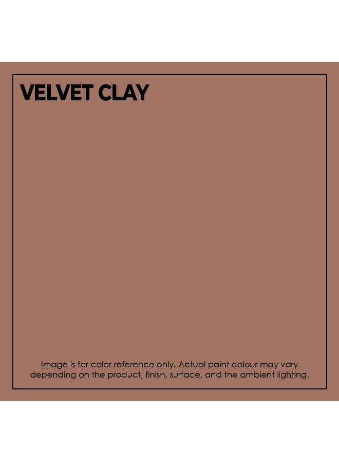 Ritver Silk Emulsion Paint for Home Decor, Premium Interior Wall Paint for Smooth Finish & Modern Wall Decor, Premium Low Odor Home Wall Paint - Velvet Clay - Image 2