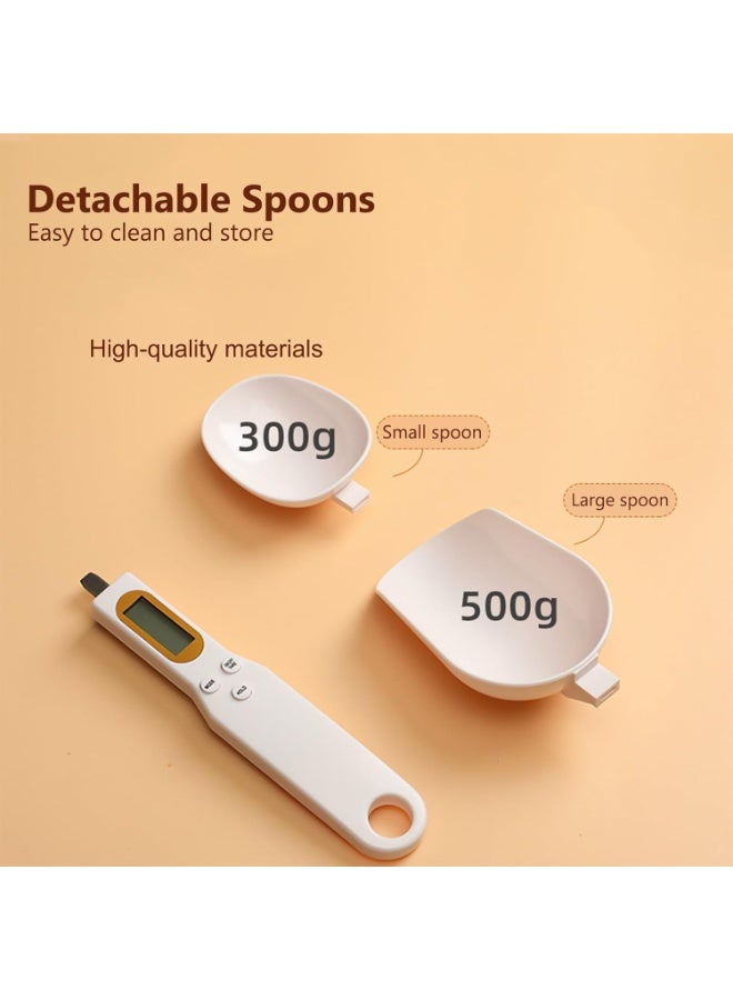 Digital Measuring Spoon - Electronic Scale Spoon Weighing for Food Coffee Powder Tea Ingredients Spice Baking Kitchen Gram Measuring Spoons High Precision 0.1g  - Image 4