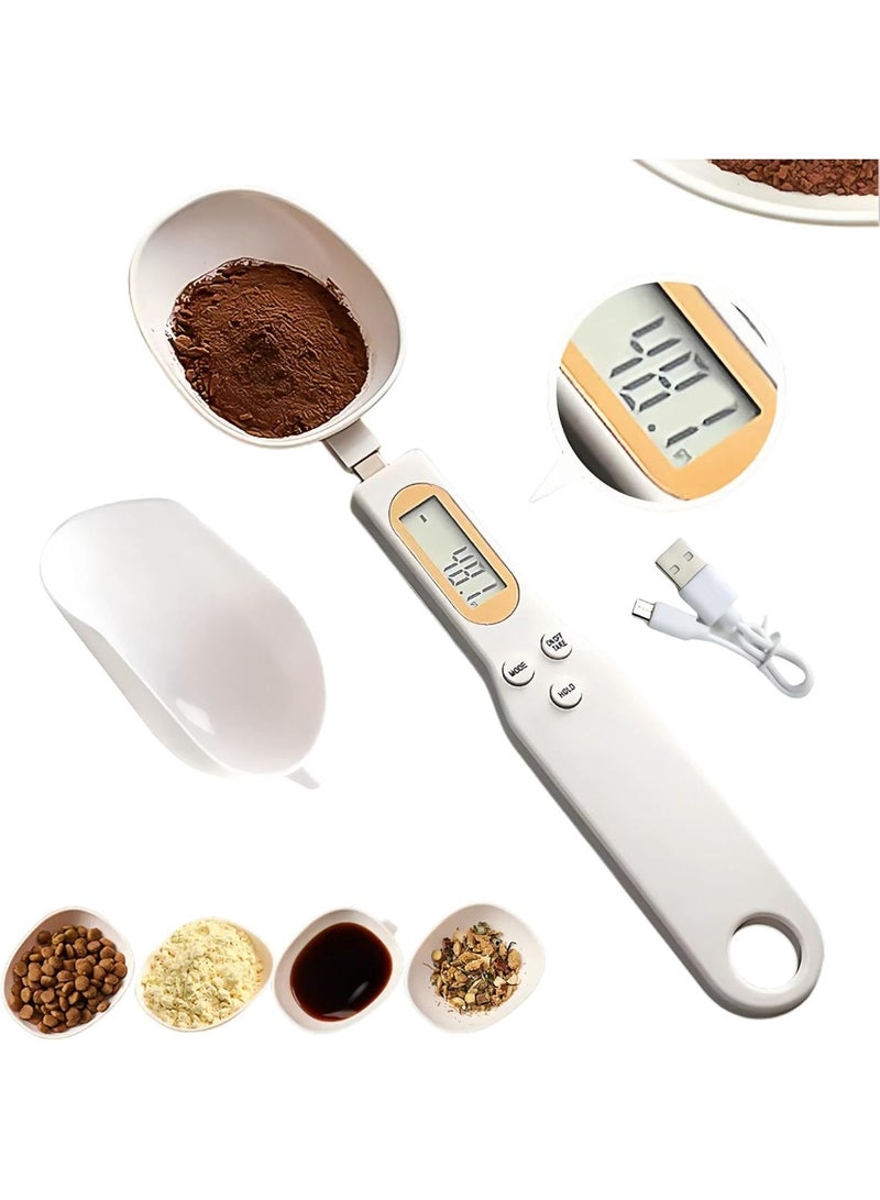 Digital Measuring Spoon - Electronic Scale Spoon Weighing for Food Coffee Powder Tea Ingredients Spice Baking Kitchen Gram Measuring Spoons High Precision 0.1g  - Image 1