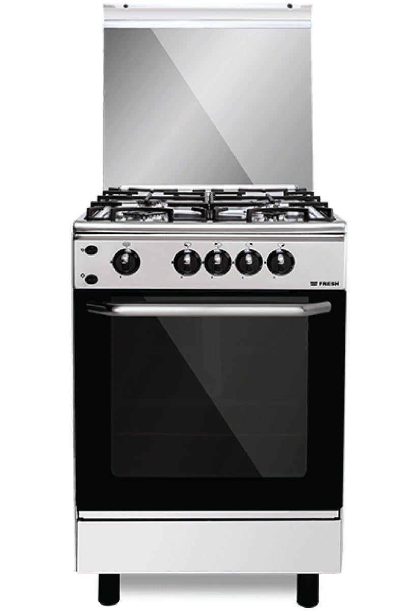 Fresh Fire Forno 55 x 55 Gas Cooker - 4 Burners Stainless Steel