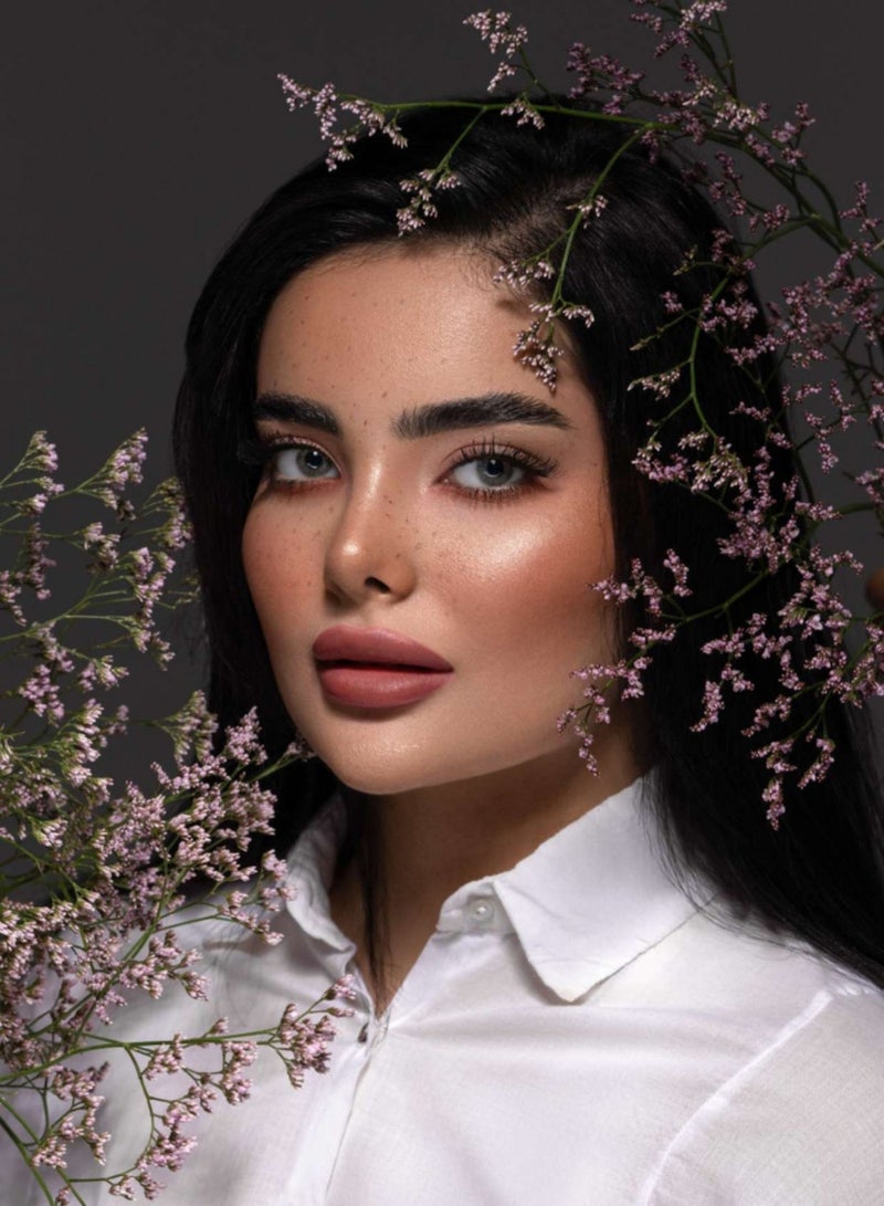 فريش آيز عدسات عيون لاصقة ملونة يومية  للفتيات والسيدات ألوان طبيعية وهادئة توسع العين قطر 14.2 لون آيس - Image 4