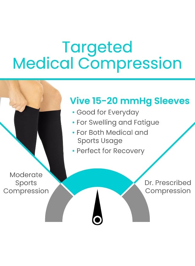 Vive TruCompress Compression Stockings V2 X-Large Black - Image 2
