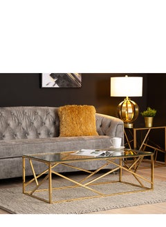 VANITY LIVING VANITY LIVING Coffee Table - Roma Gold  - Image 3