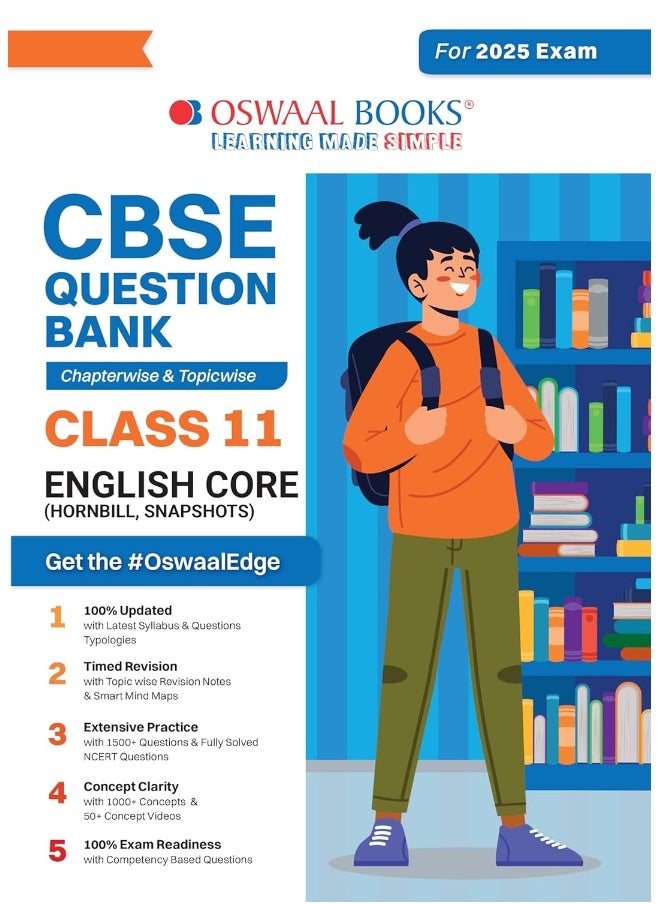null - Oswaal CBSE Question Bank Class 11 English Core, Chapterwise and Topicwise Solved Papers For 2025 Exams - Image 1