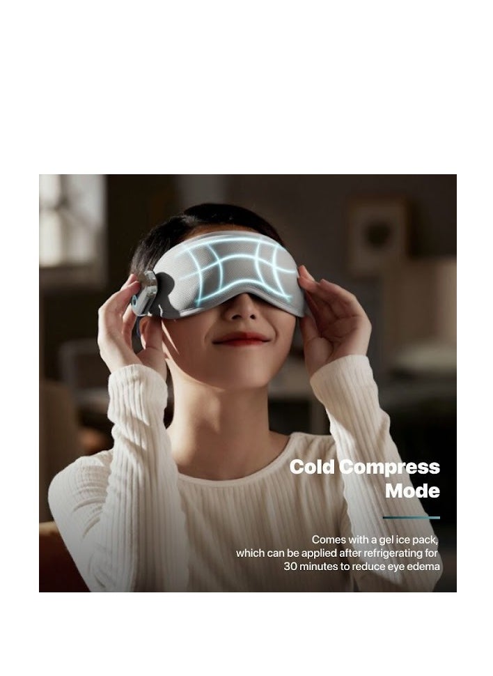 Generic - Philips Eye Mask Massager PPM3101EDB With Vibration Wave,Thermostatically Hot Compress - Image 1