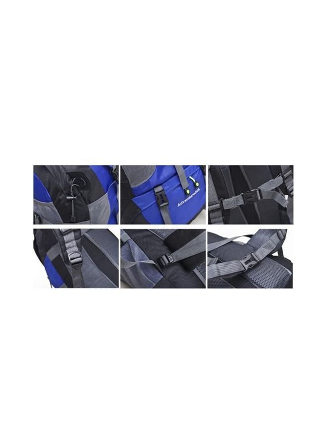 NIBEMINENT Multi-Purpose Mountaineering Backpack Blue/Black  - Image 4