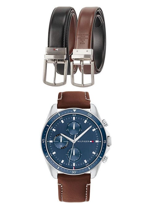 Tommy watch 1791837 Set with tommy belt